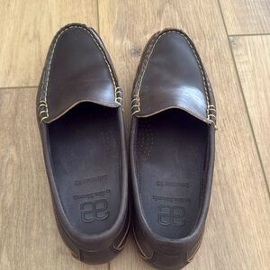 Allen Edmonds brown loafers